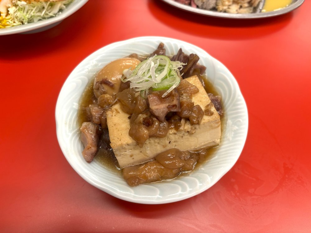 大衆食堂ニューヘイロー とろトロ牛すじ肉豆腐