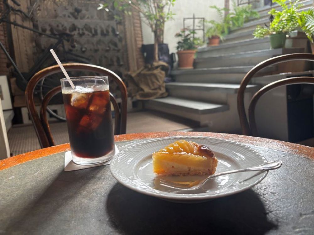 工房花屋のケーキセット