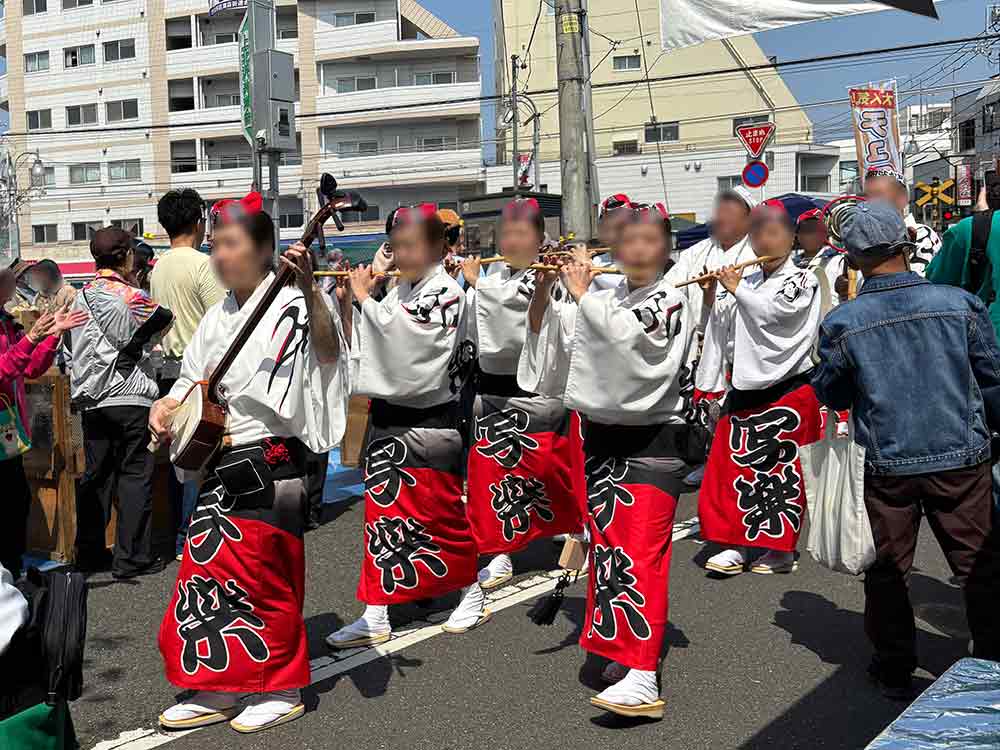 桜祭りの写楽