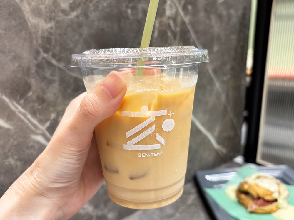 玄点＋のアーモンドミルク