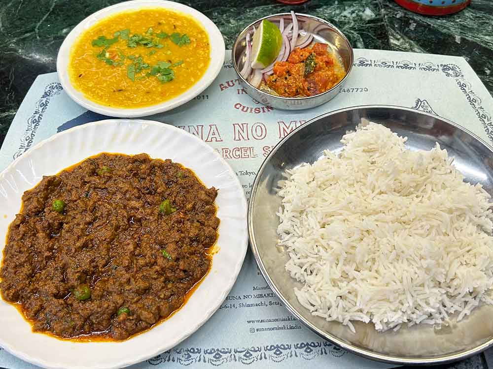 砂の岬のカレー