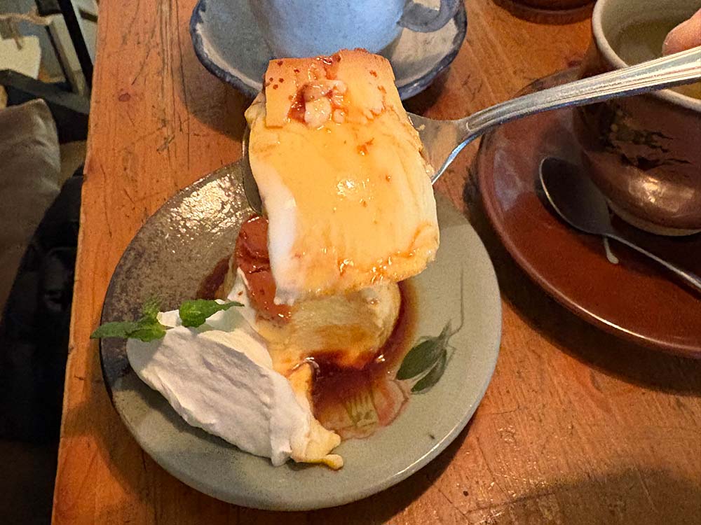 茶乃子のプリン