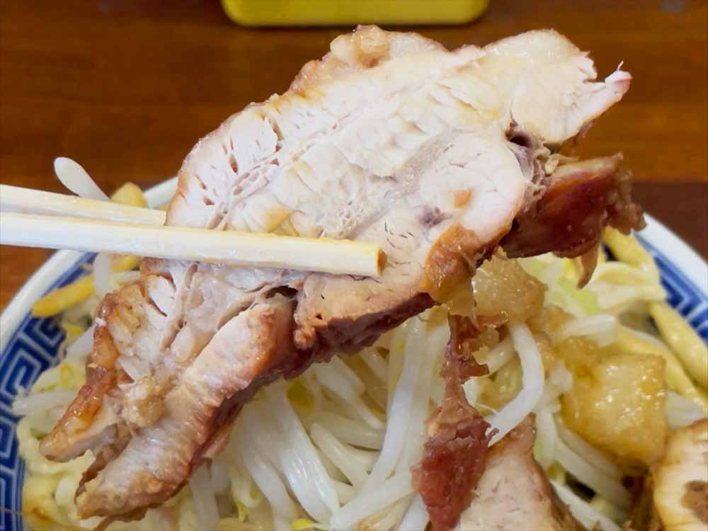 蓮爾のラーメンのチャーシュー